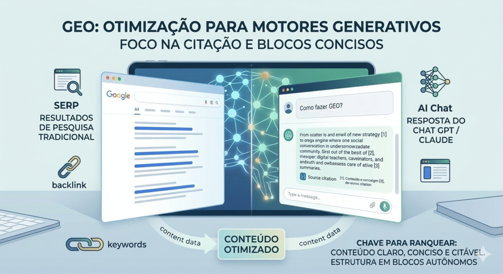 imagem descrevendo o que eh GEO - Ariticum Marketing