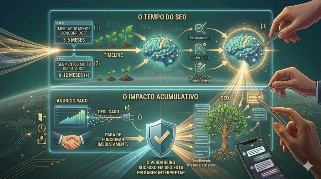 quanto tempo leva para o SEO funcionar - Ariticum Marketing